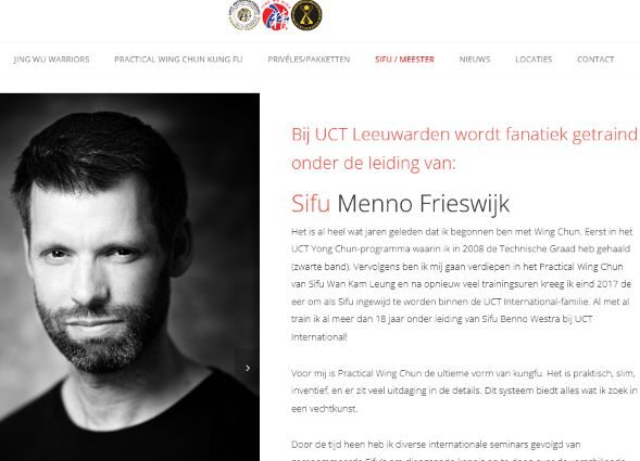 Eindredactie voor UCT Leeuwarden, Practical Wing Chun Friesland