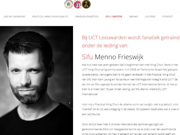 Eindredactie voor UCT Leeuwarden, Practical Wing Chun Friesland