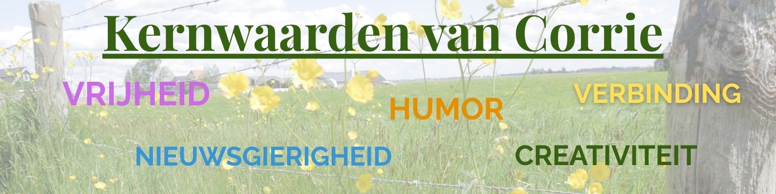 Kernwaarden van Corrie